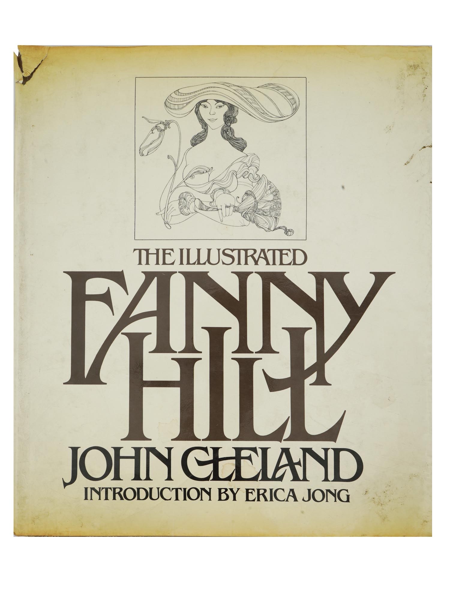 THE ILLUSTRATED FANNY HILL BY JOHN CLELAND BOOK: A vintage English book, The Illustrated Fanny Hill by John Cleland, illustrated by Zevi Blum, introduction written by Erica Jong, designed by Herb Lubalin, The Erotic Artbook Society Ralph Ginzburg, 1