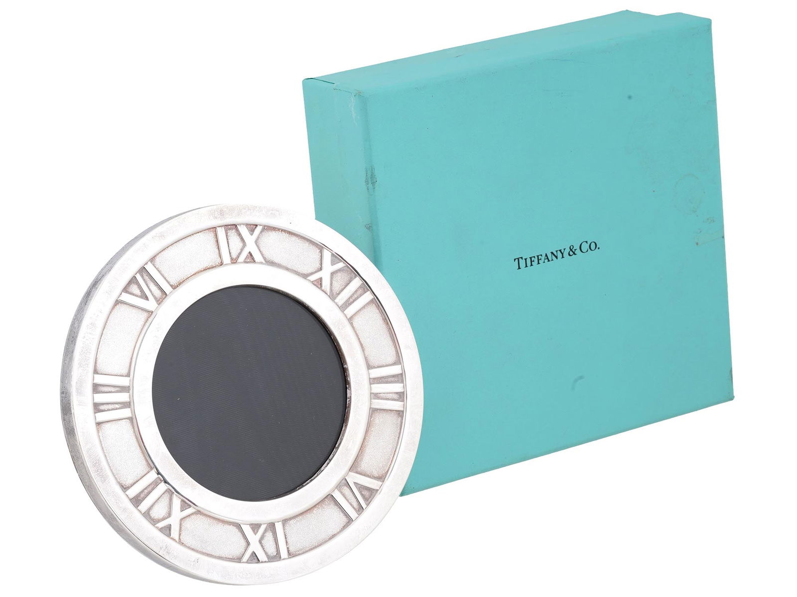 Tiffany And Co Sterling Silver Atlas Picture Frame