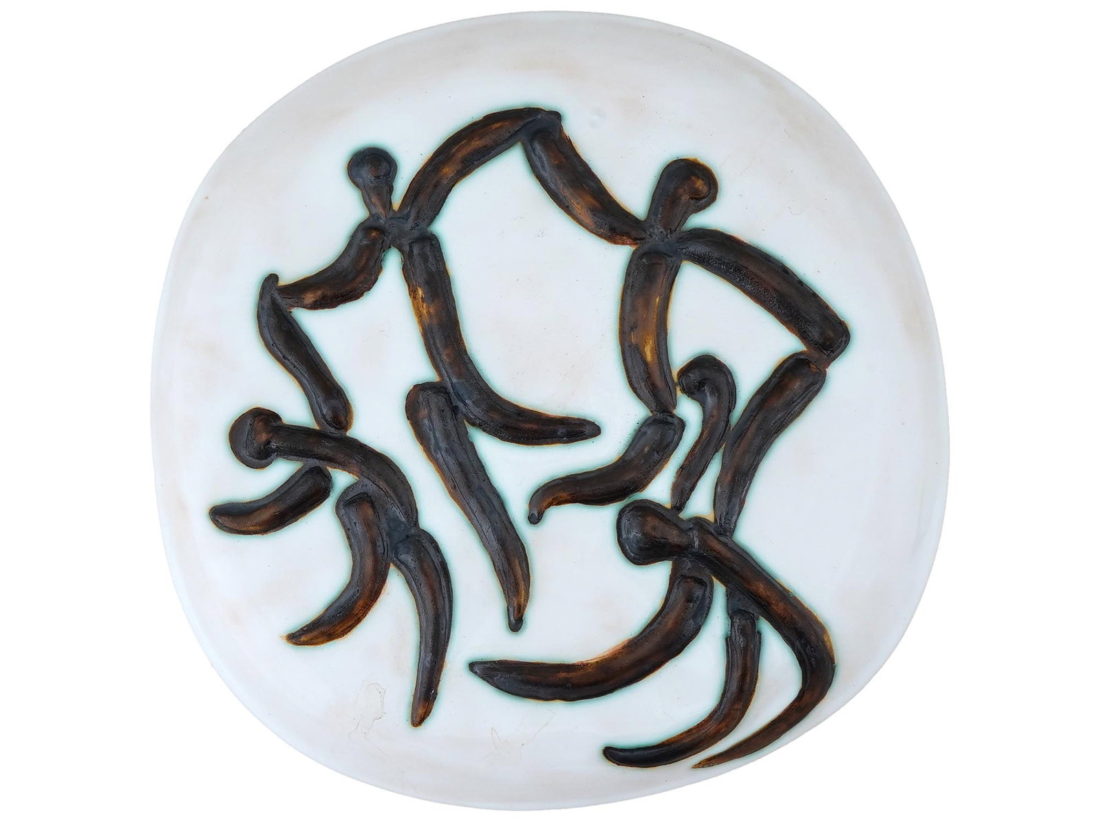 FRENCH MID CENT PICASSO FOR MADOURA CERAMIC PLATE (1 of 5)