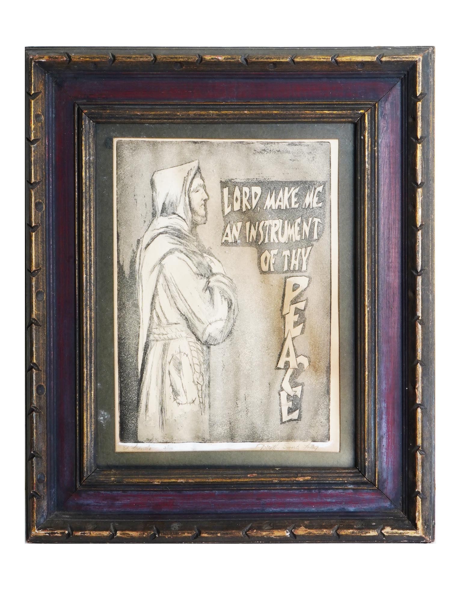 AMERICAN RELIGIOUS ETCHING BY DOROTHY SWARTZ FOLEY (1 of 4)