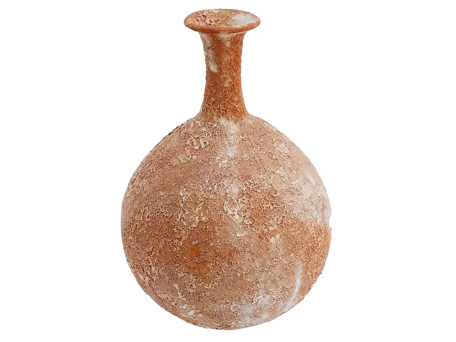 ANCIENT ROMAN EMPIRE UNGLAZED CERAMIC BOTTLE (1 of 8)