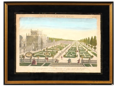 ANTIQUE FRENCH ETCHING PUBLISHED BY PAUL ANDRE BASSET