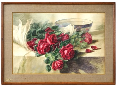 CHARLES ETHAN PORTER AMERICAN WATERCOLOR PAINTING