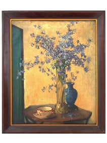 AMERICAN OIL PAINTING ATTR MARION BOYD ALLEN