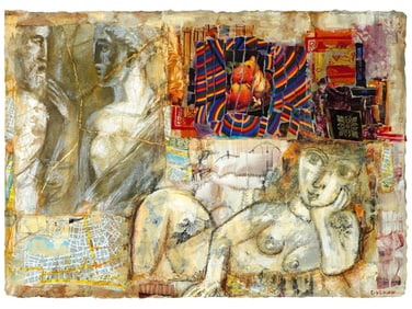 UKRAINIAN JEWISH ARTIST LUCIEN DULFAN
