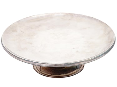 CHRISTOFLE SILVER PLATED AND BAKELITE TAZA PLATE
