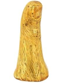 CESAR BALDACCINI FRENCH BRONZE FINGER SCULPTURE