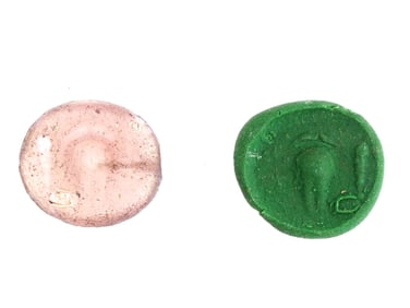 300 TO 100 AD ANCIENT ROMAN GLASS INTAGLIO SEAL