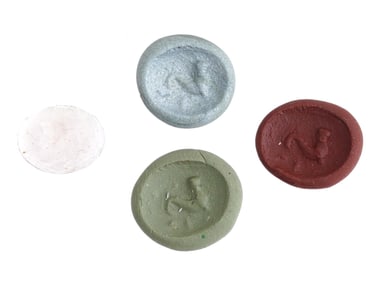 300 TO 100 AD ANCIENT ROMAN GLASS INTAGLIO SEAL