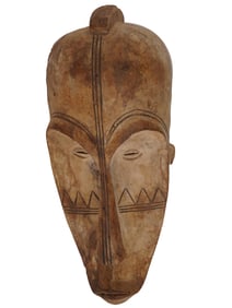 CENTRAL AFRICAN FANG NGIL MASK FROM GABON