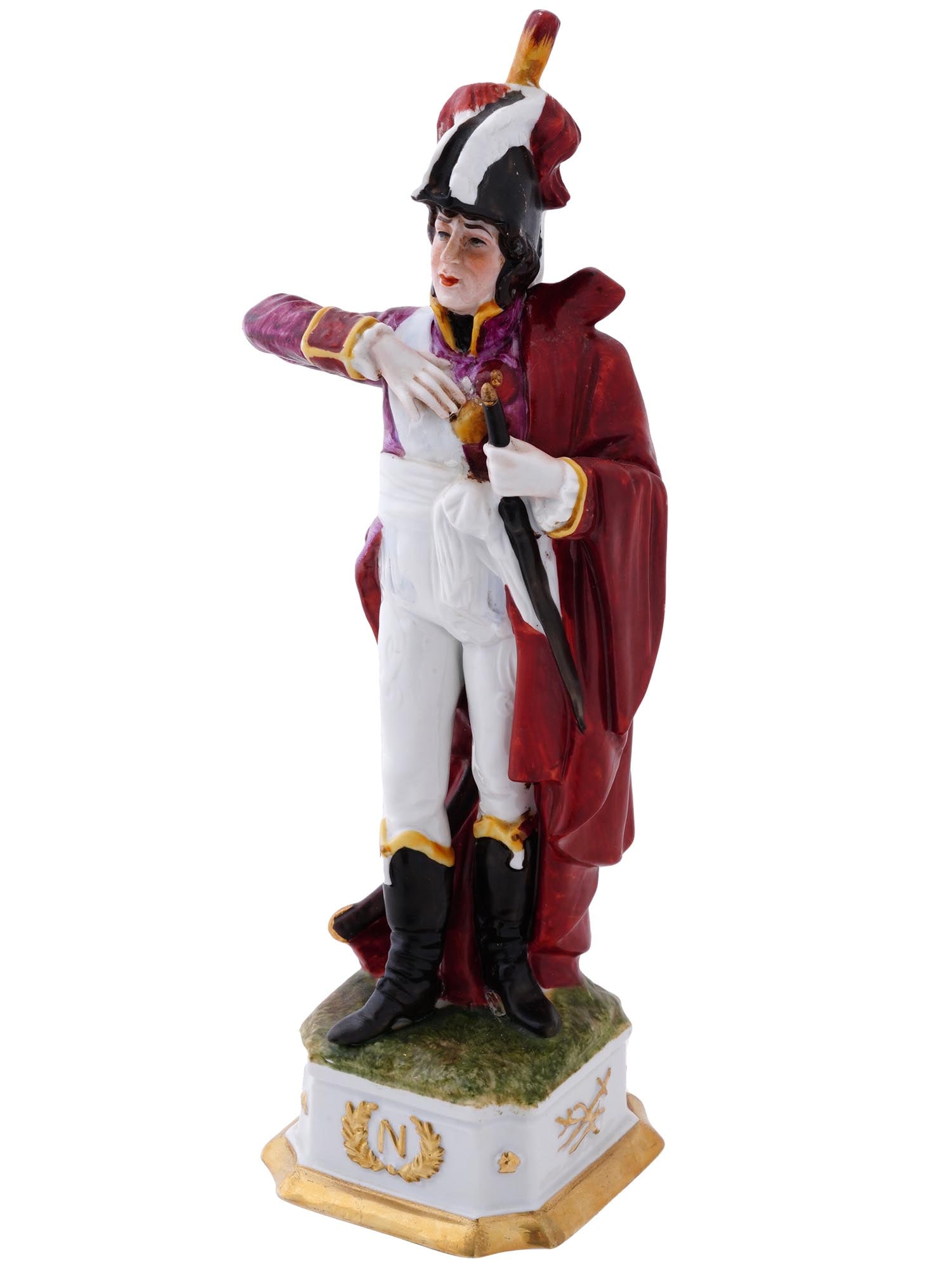 VINTAGE DI PIETRO CAPODIMONTI MURAT PORCELAIN STATUE (1 of 12)