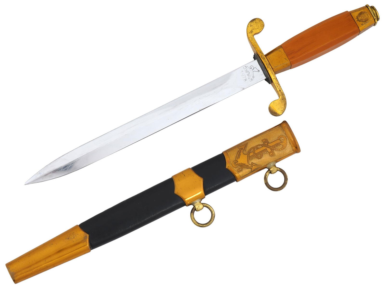 RUSSIAN SOVIET ERA NAVAL OFFICER DIRK DAGGER (1 of 6)