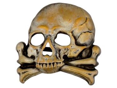 WWII NAZI GERMAN TOTENKOPF SS UNIFORM PIN