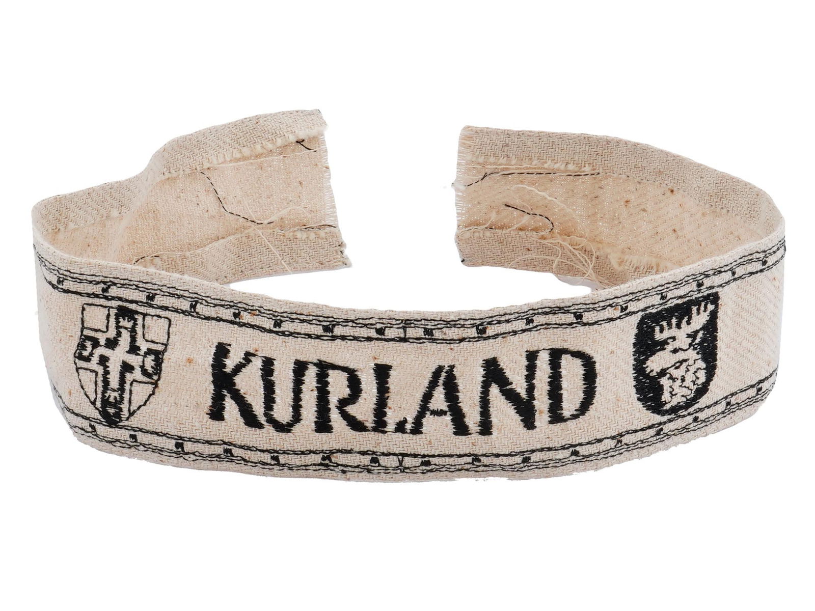 GERMAN WWII COURLAND OR KURLAND CUFF TITLE (1 of 4)