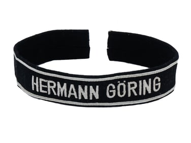 WWII NAZI GERMAN HERMANN GORING CUFF TITLE