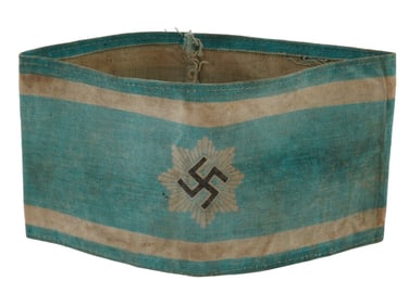 WWII NAZI GERMAN REICH AIR PROTECTION LEAGUE ARMBAND