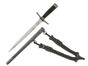 WWII GERMAN HITLER YOUTH LEADER DAGGER W SCABBARD