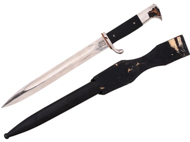 WWII NAZI GERMAN POLICE BAYONET DAGGER ALCOSO SOLINGEN