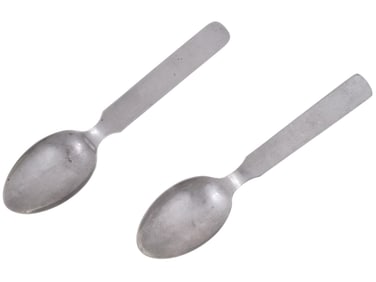 WWII NAZI GERMAN THIRD REICH ALUMINUM TABLE SPOON