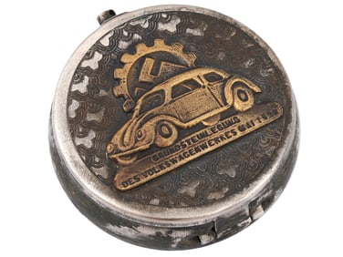 NAZI GERMAN MODEL VOLKSWAGEN POCKET ASHTRAY