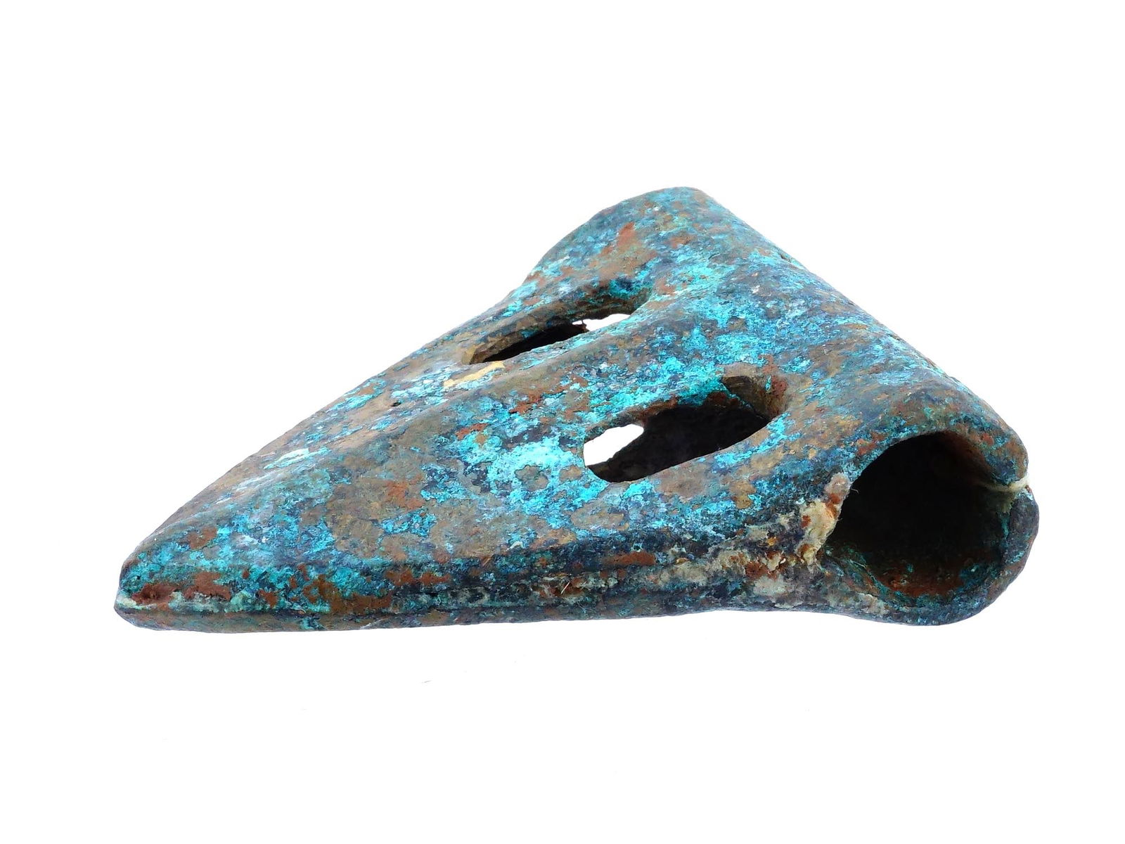 ANCIENT ROMAN BRONZE DUCK SHAPE AXE HEAD (1 of 7)