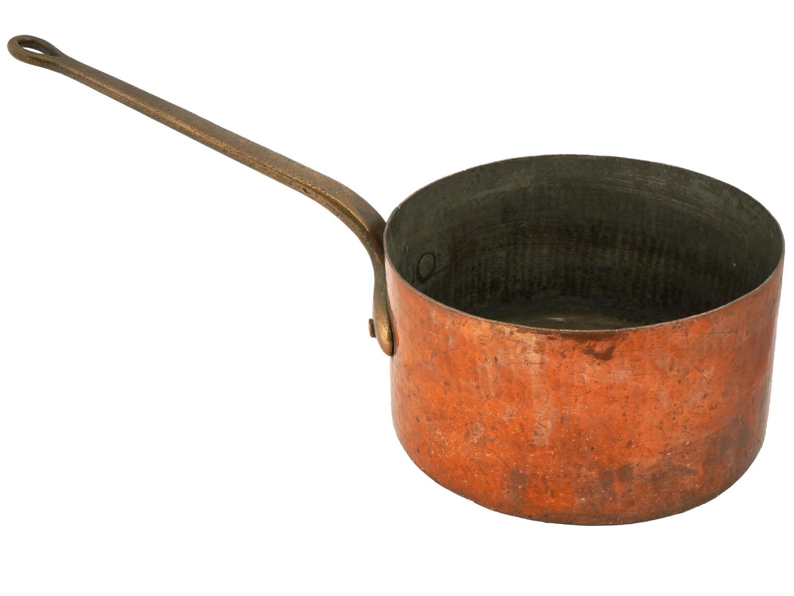 LARGE ANTIQUE ENGLISH COPPER POT BY MORESI AND LUCCA (1 of 7)