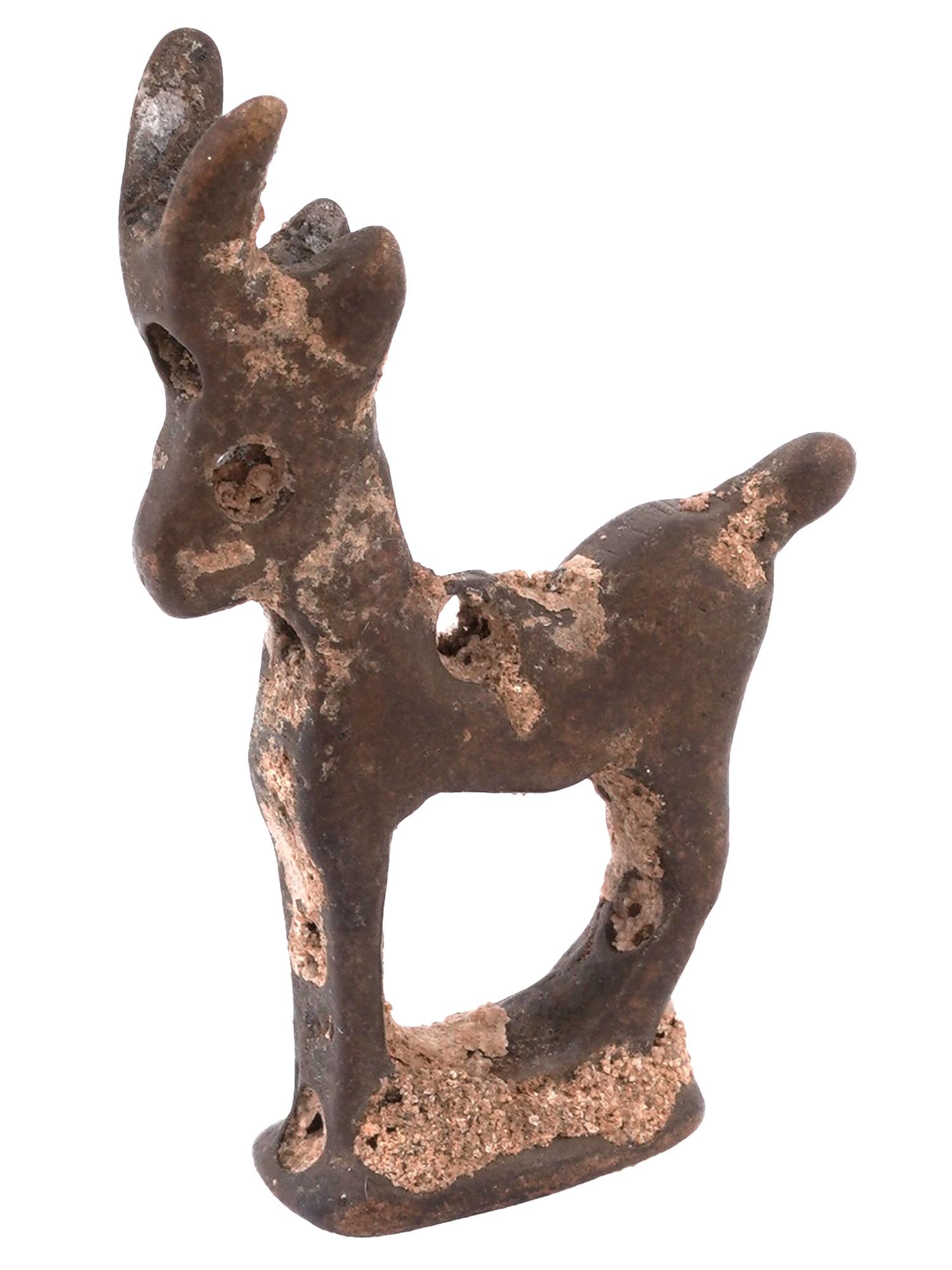 ANCIENT LURISTAN BRONZE DEER FIGURINE 600 TO 300 BC (1 of 5)