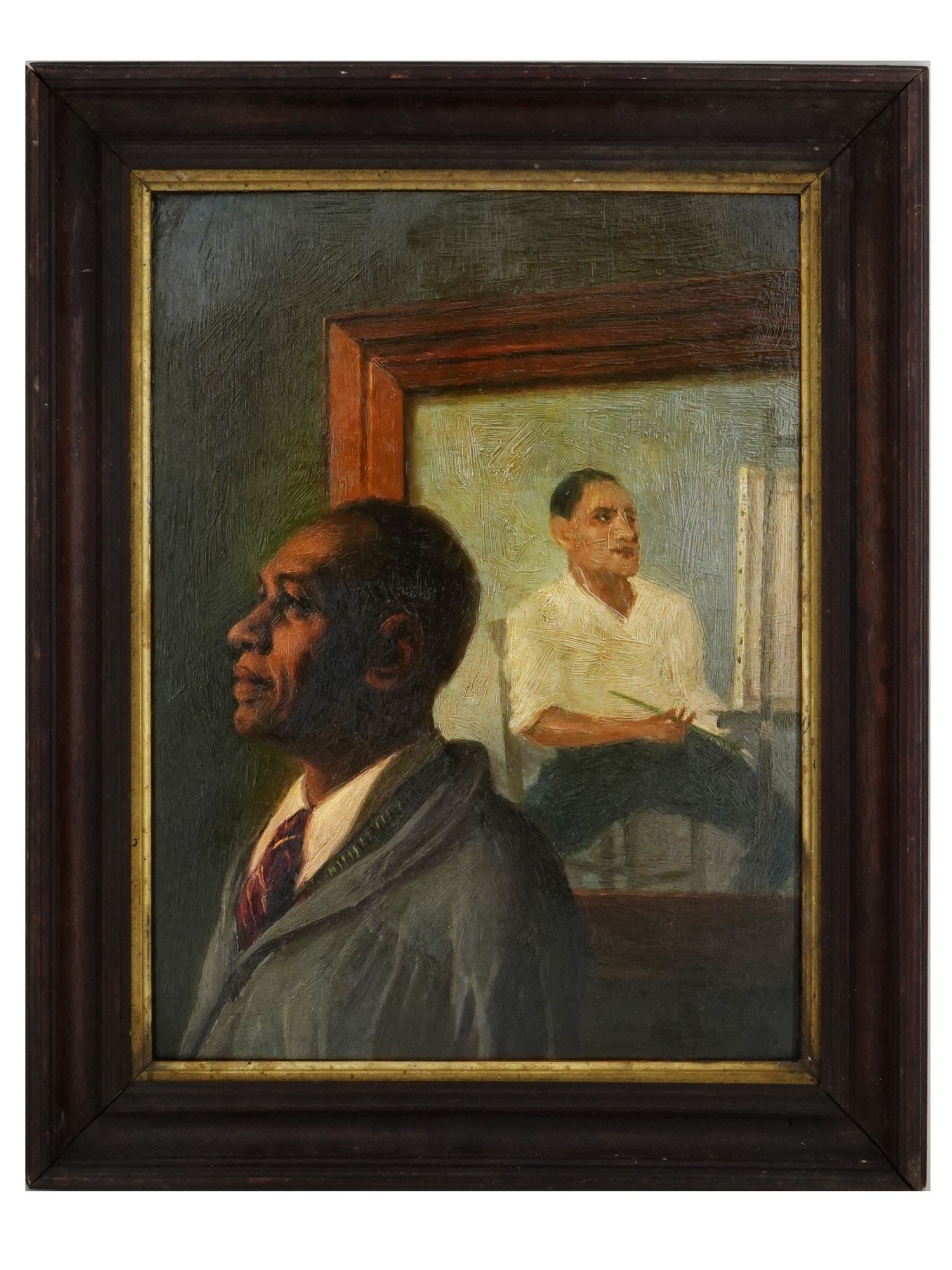 AMERICAN REALISM HORACE PIPPIN SCHOOL OIL PAINTING (1 of 4)