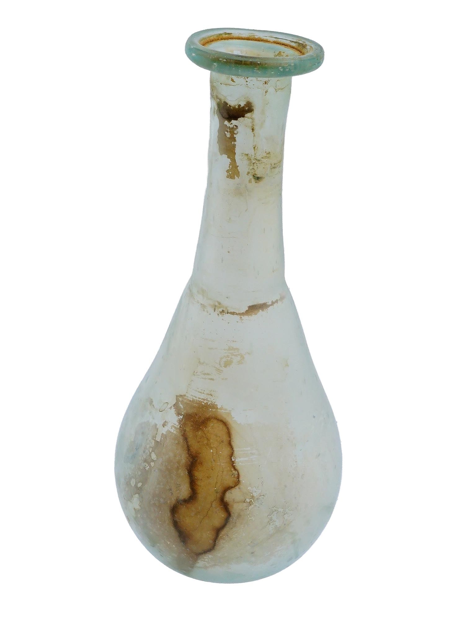 ANCIENT ROMAN REPUBLIC GLASS PERFUME BOTTLE (1 of 7)