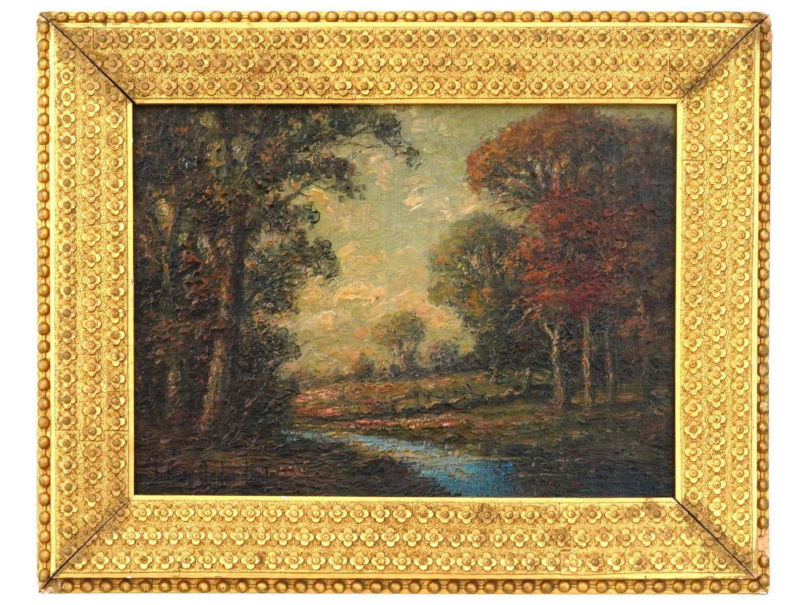 JULIAN ONDERDONK AMERICAN LANDSCAPE OIL PAINTING (1 of 4)