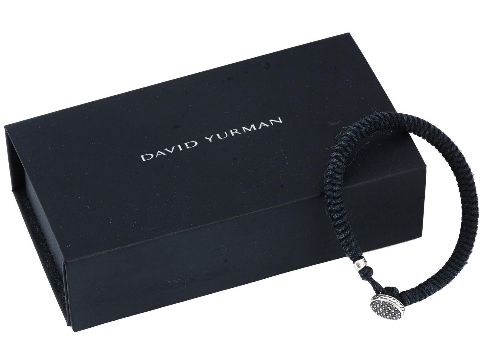 DAVID YURMAN MENS STREAMLINE WOVEN BRACELET IOB (1 of 8)