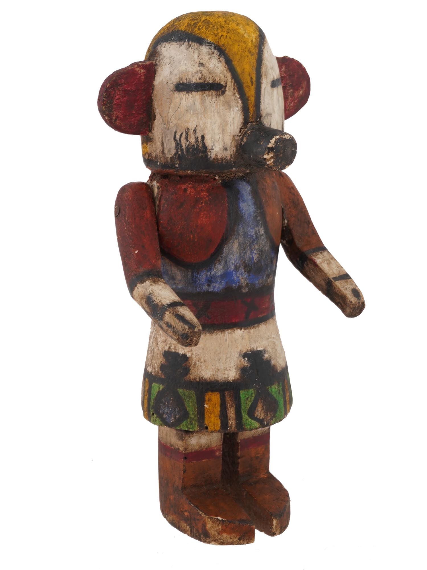 ANTIQUE NATIVE AMERICAN WOODEN HOPI KACHINA DOLL (1 of 7)