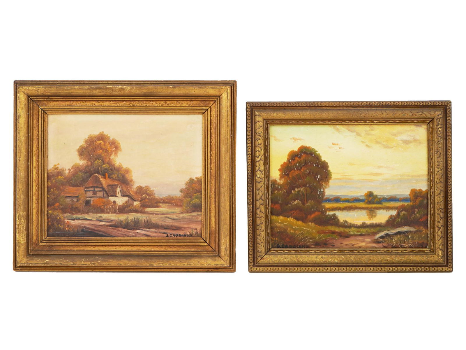 JOSEPH CAGGIANO AMERICAN LANDSCAPE OIL PAINTINGS (1 of 6)