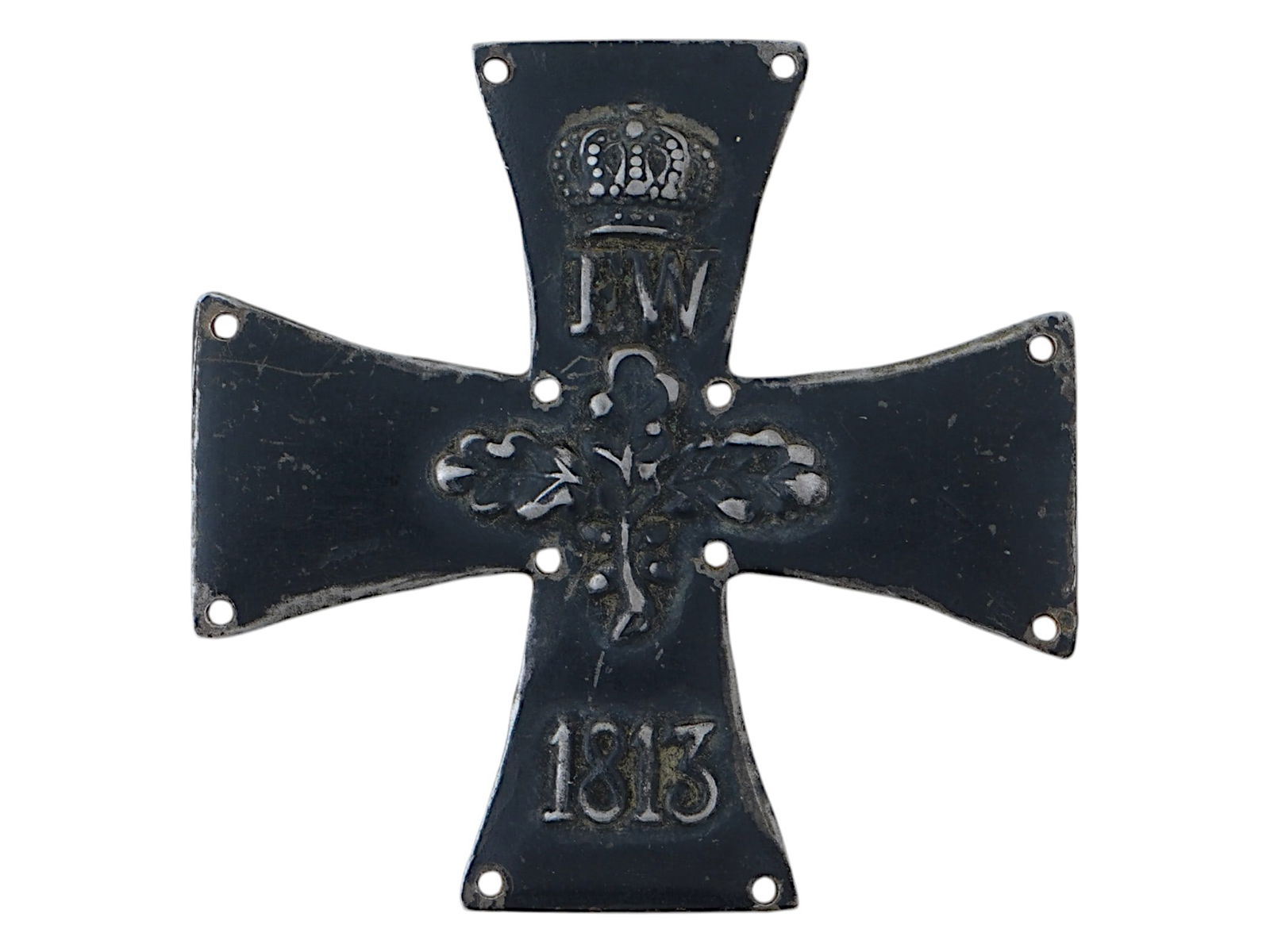 WWI GERMAN PLAQUE IRON CROSS 1ST CLASS 1813 (1 of 3)