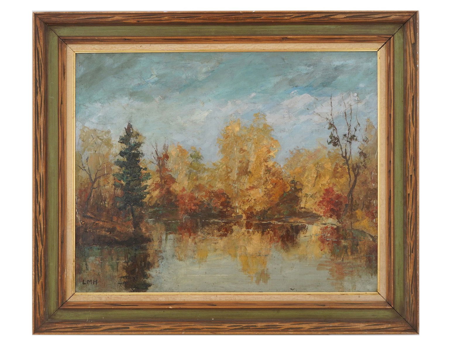 LANDSCAPE OIL PAINTING BY LETITIA MARION HAMILTON (1 of 5)