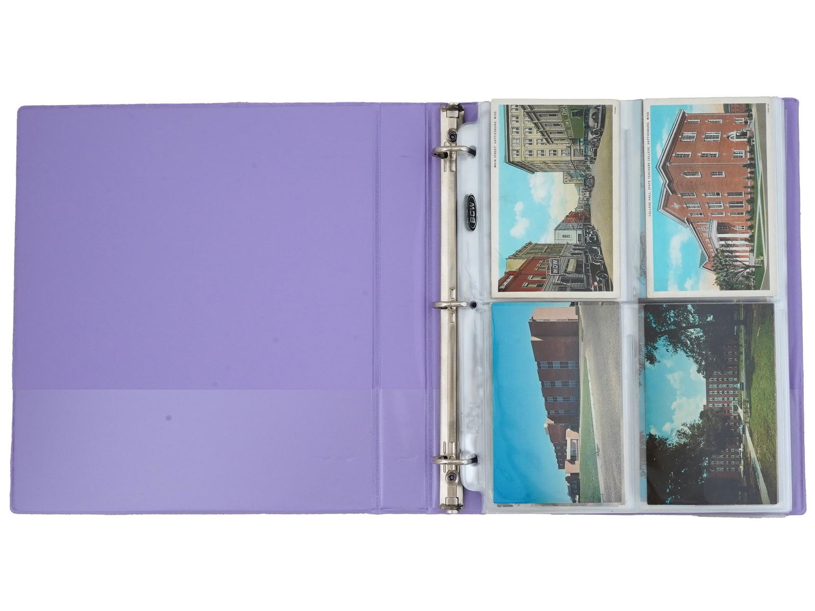 107 VINTAGE AMERICAN MISSISSIPPI STATE POSTCARDS (1 of 14)