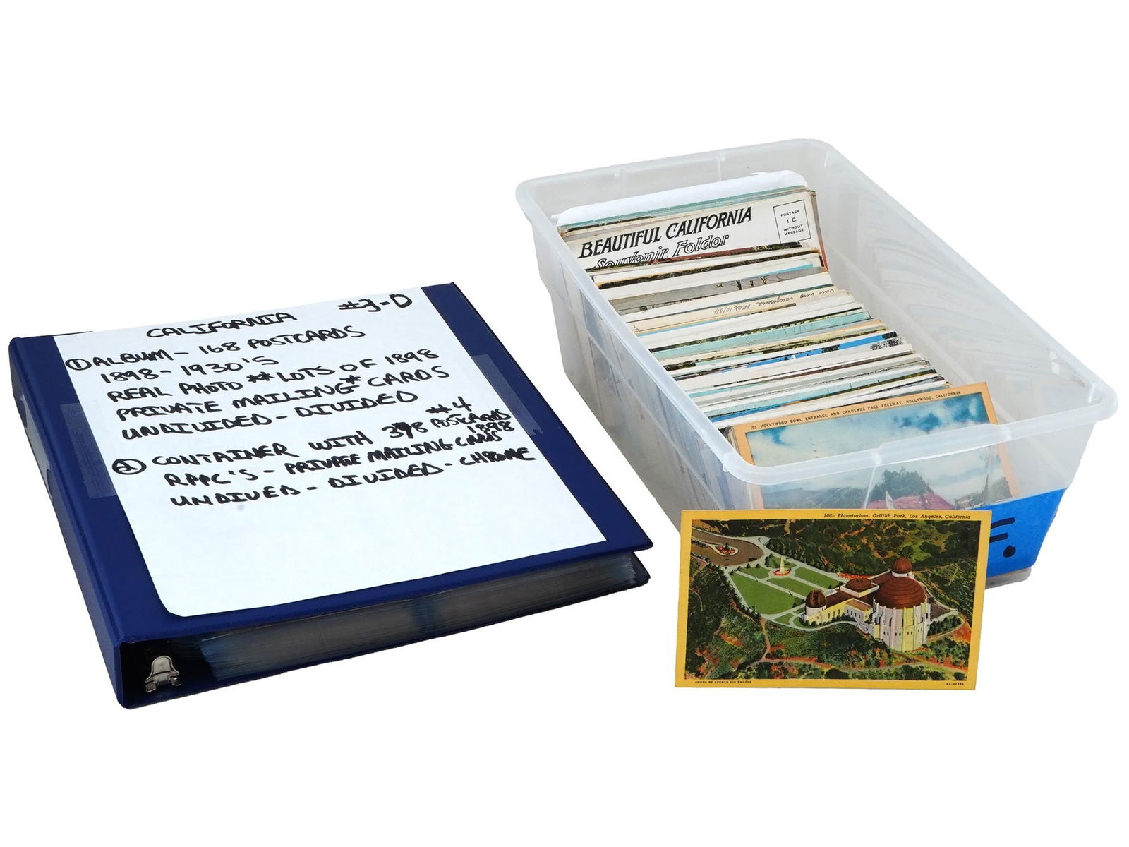 ANTIQUE AND VINTAGE AMERICAN POSTCARDS CALIFORNIA VIEWS (1 of 8)