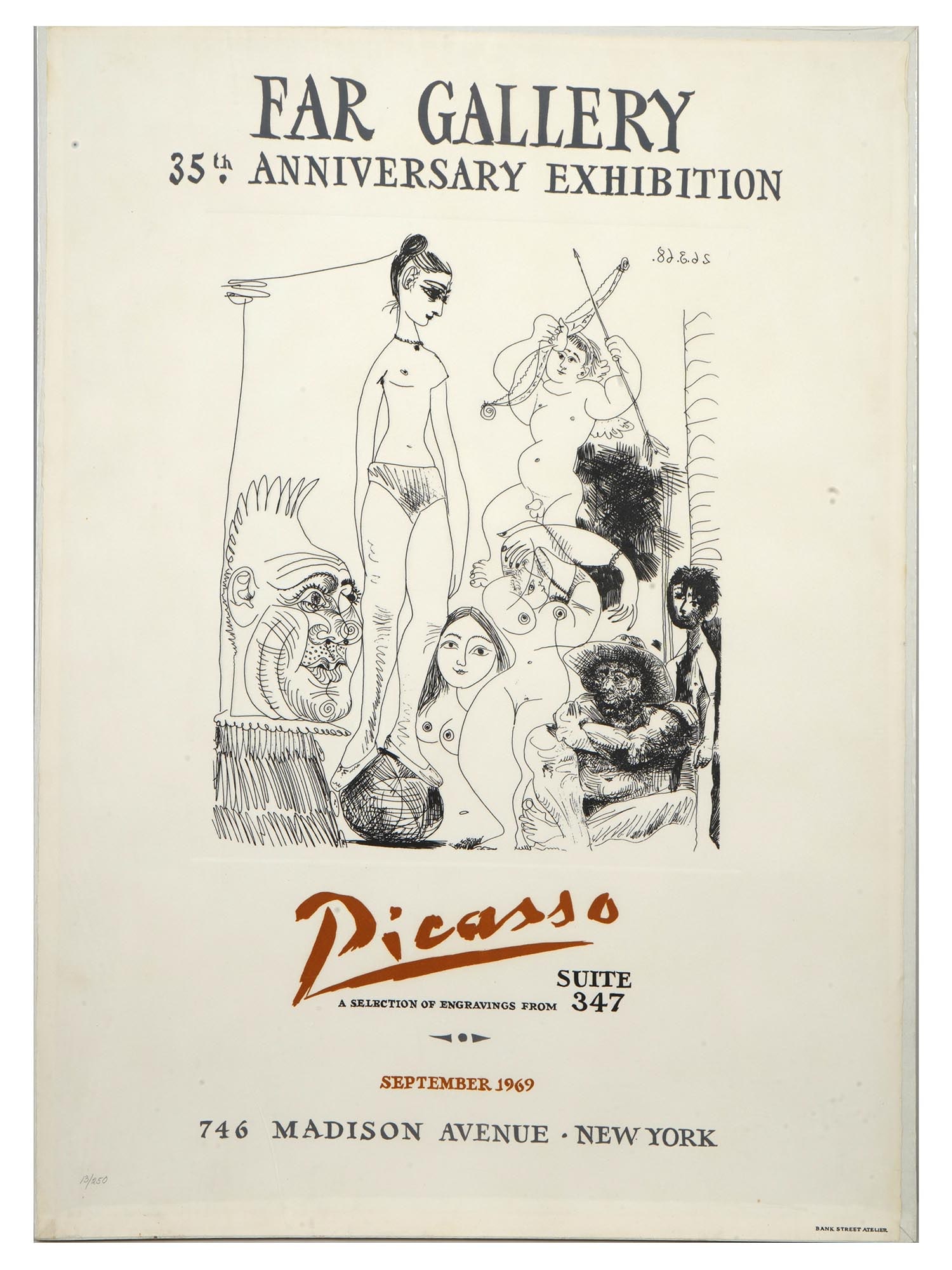 LIMITED EDITION PABLO PICASSO EXHIBITION POSTER (1 of 8)