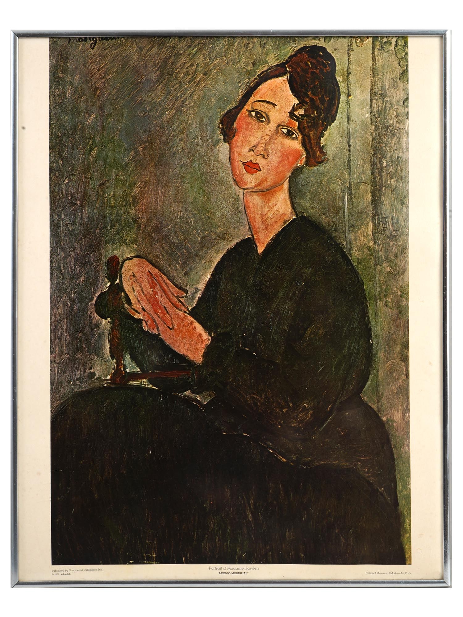 AFTER AMEDEO MODIGLIANI FEMALE PORTRAIT POSTER (1 of 7)