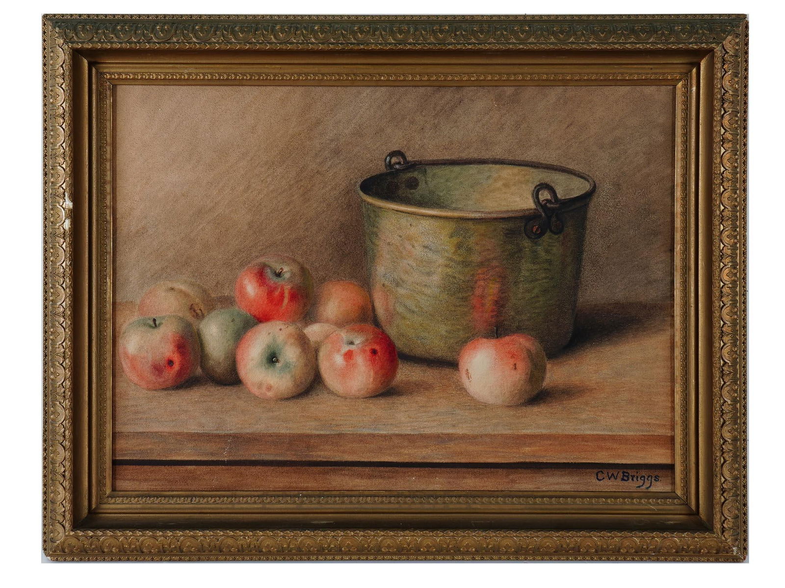 AMERICAN STILL LIFE WATERCOLOR PAINTING SIGNED (1 of 4)