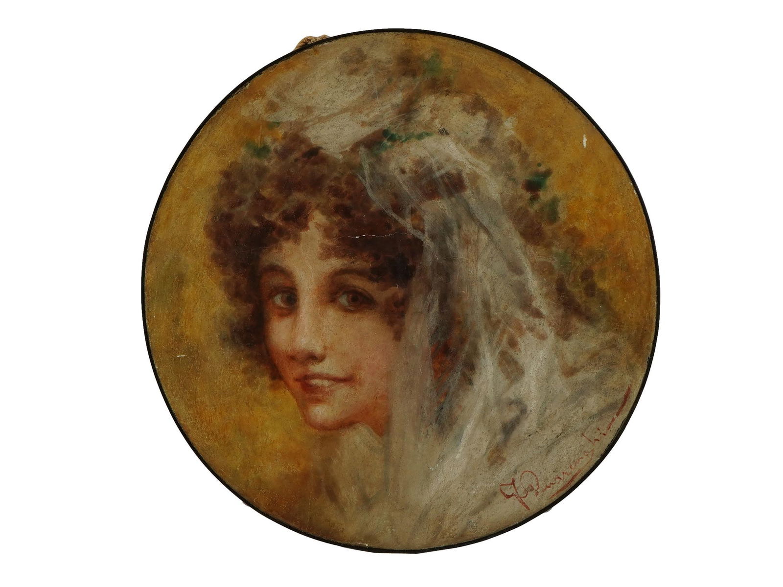 ITALIAN MIXED MEDIA PAINTING BY FEDERICO QUARENGHI (1 of 4)