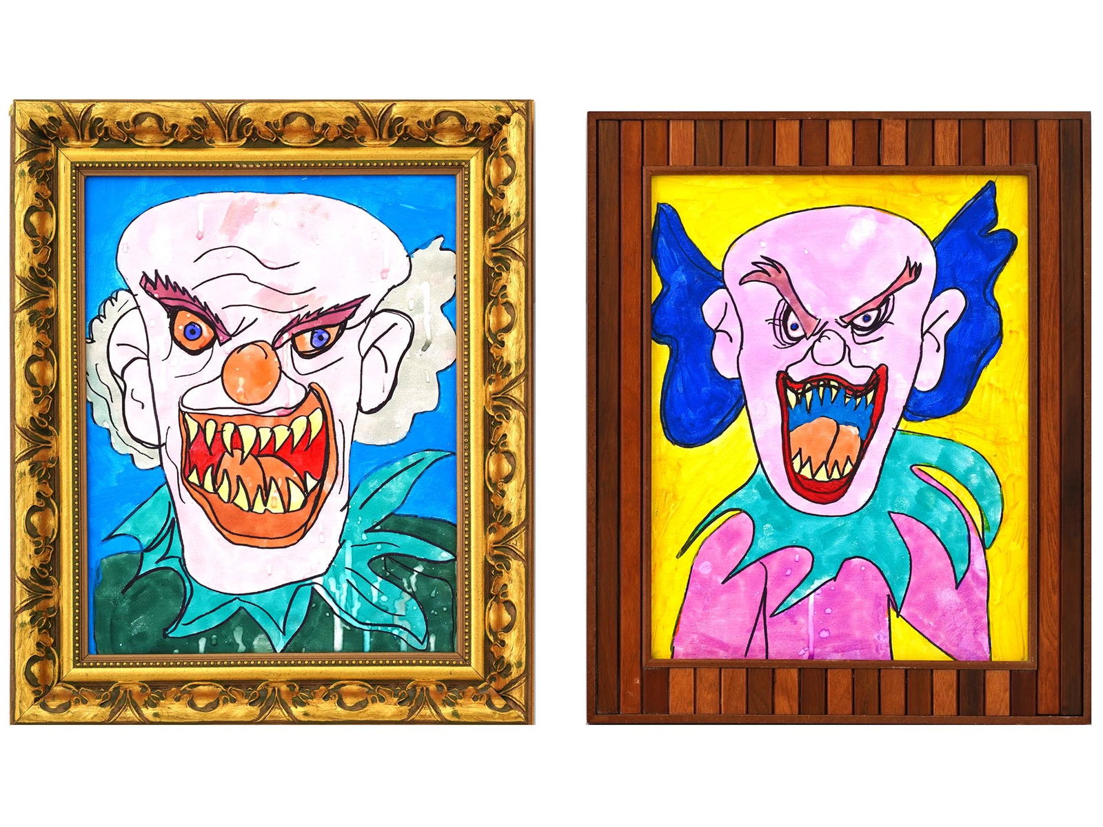 2 AMERICAN MIXED MEDIA PAINTINGS BY JONATHAN EDDY (1 of 6)