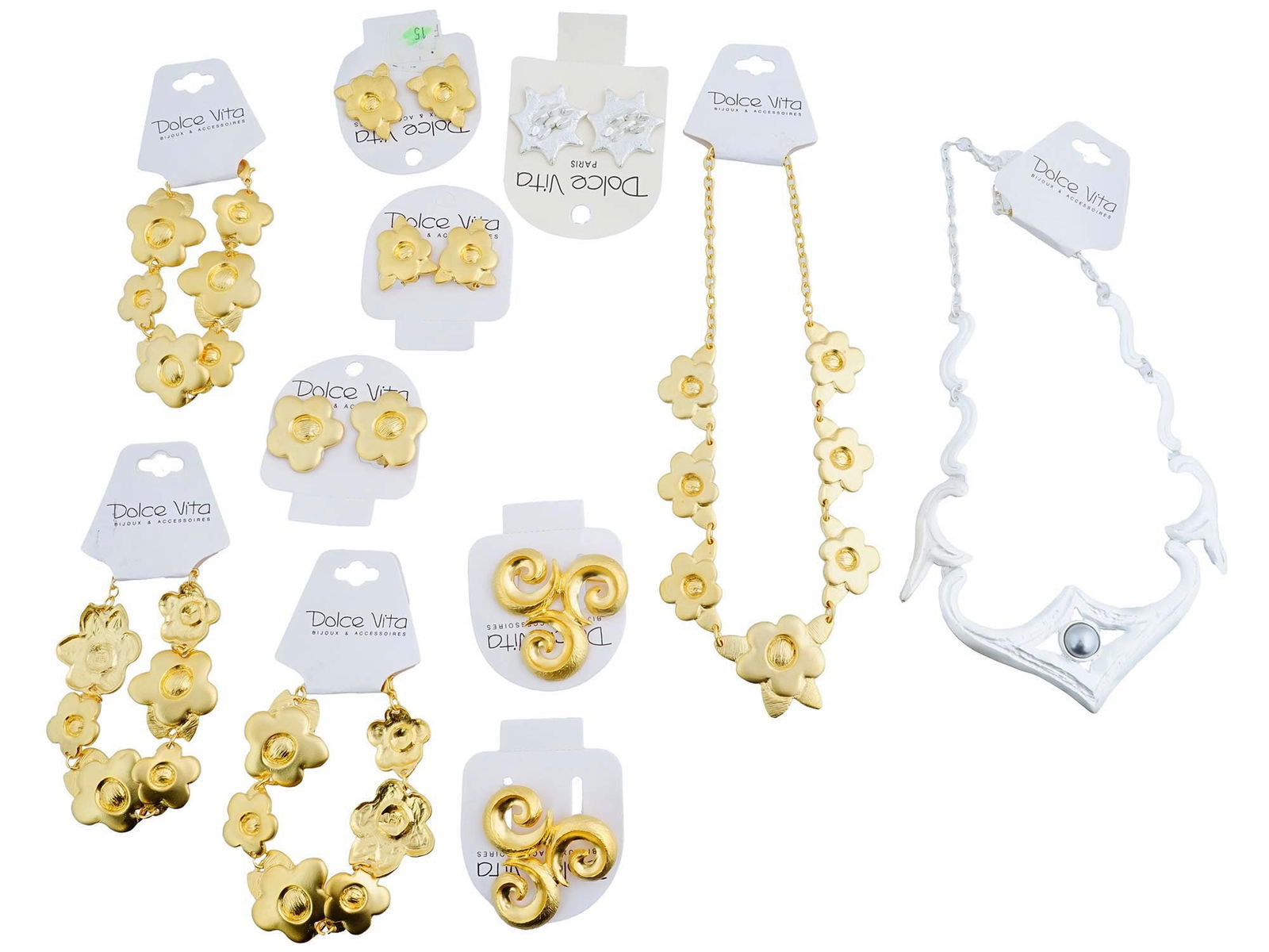 COLLECTION OF VINTAGE FRENCH DOLCE VITA JEWELRY SET (1 of 4)