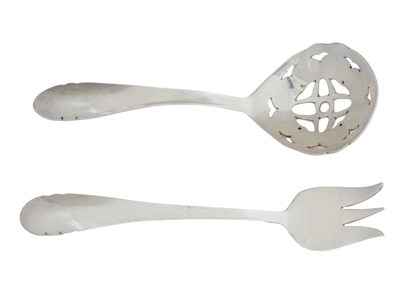 VTG DANISH GEORG JENSEN STERLING SILVER SERVING PIECES (1 of 4)