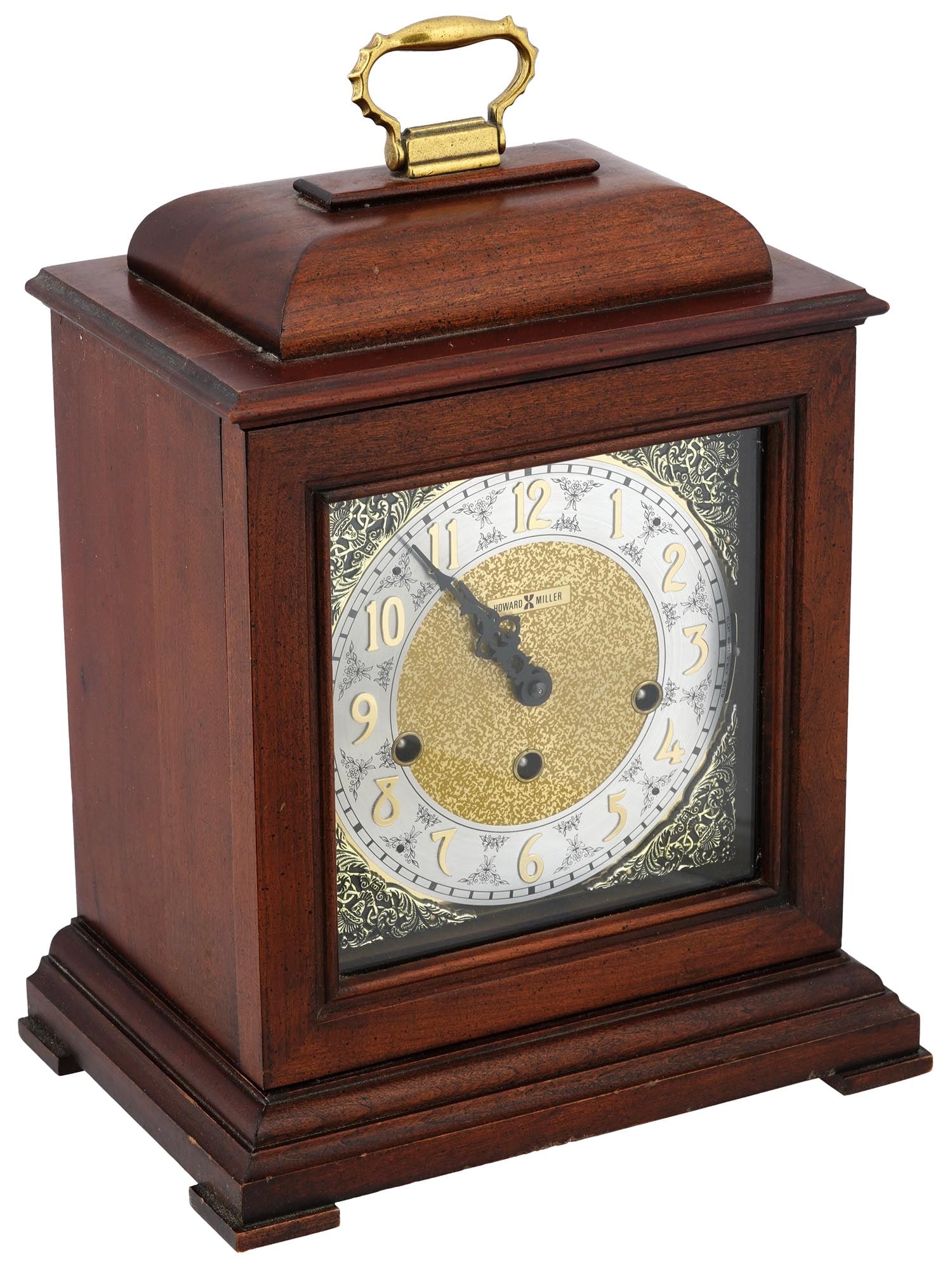 VINTAGE MANTLE CLOCK BY HOWARD MILLER FRANZ HERMLE (1 of 12)