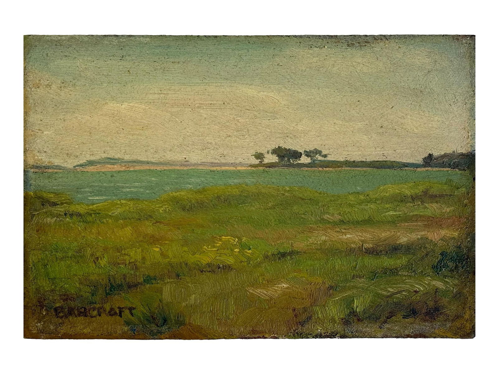 WILLIAM HENRY BANCROFT ENGLISH OIL PAINTING C 1900 (1 of 4)