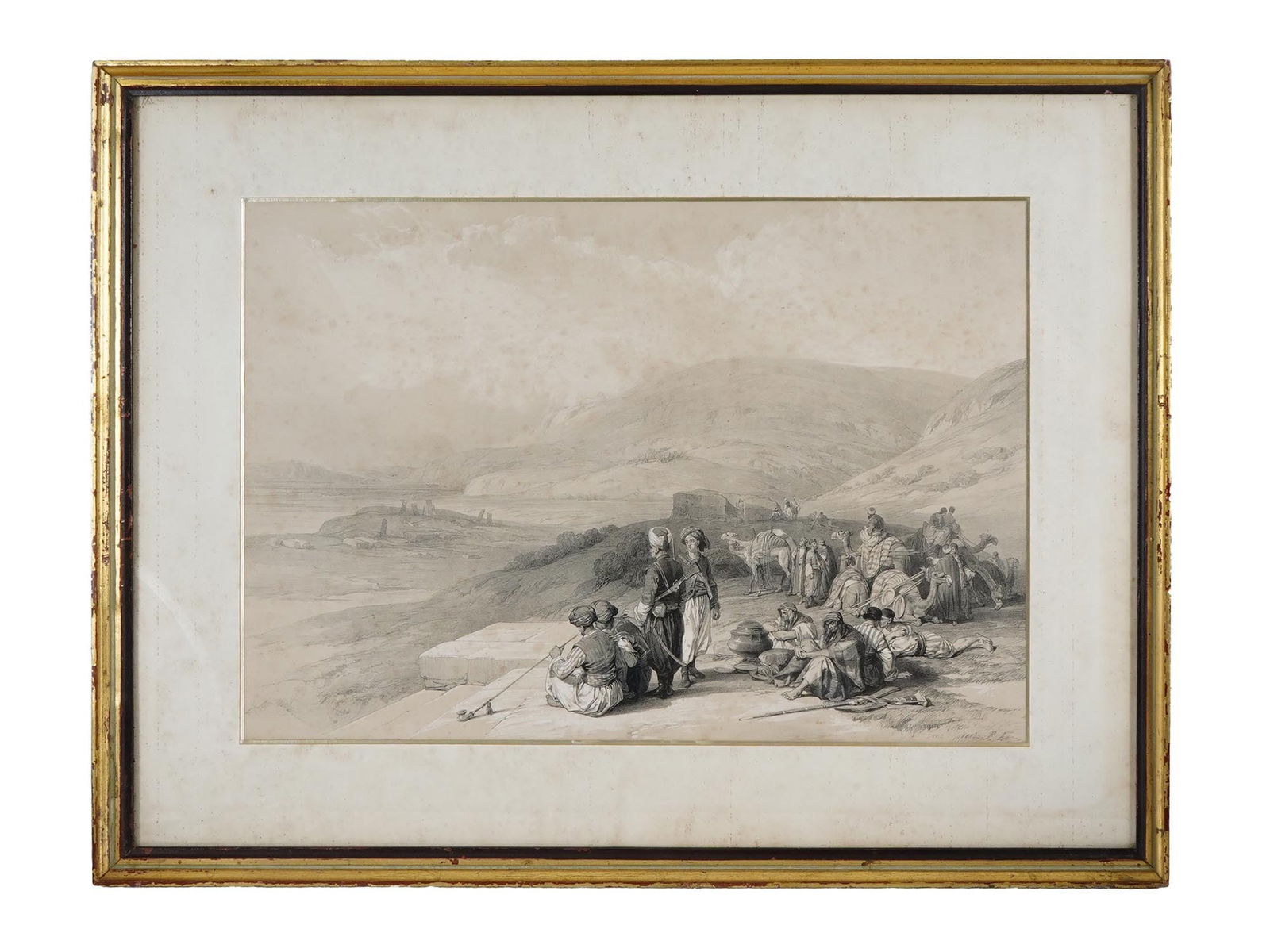 ANTIQUE SCOTTISH ENGRAVING BY DAVID ROBERTS (1 of 6)