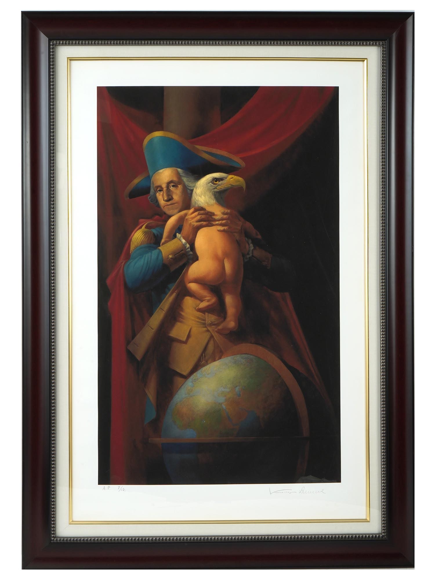 AMERICAN DREAM SILKSCREEN BY VITALY KOMAR MELAMID (1 of 5)