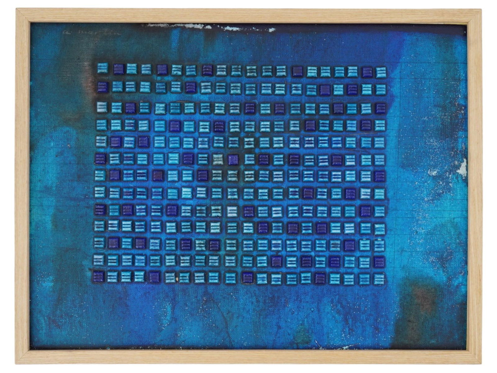 AMERICAN PAINTING BY AGNES BERNICE MARTIN ABSTRACT (1 of 8)