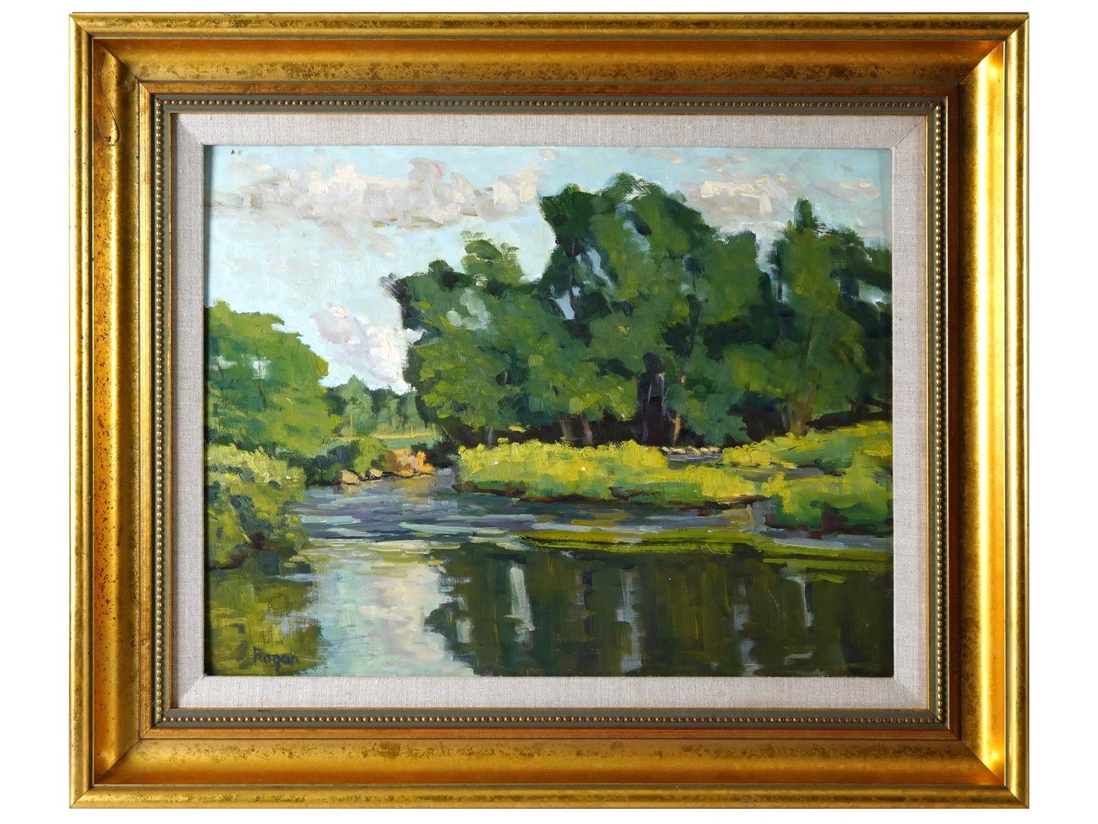 ROBERT ROGAN AMERICAN LANDSCAPE OIL PAINTING (1 of 4)